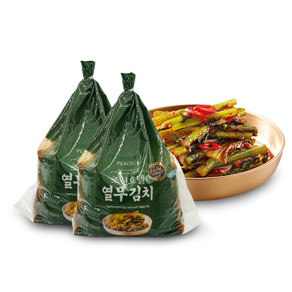 피코크 조선호텔 열무김치 1.5kgX4팩 (총 6kg)